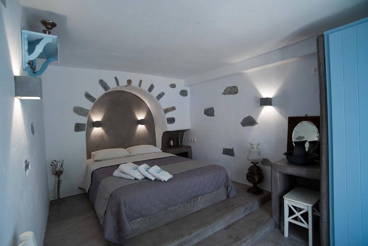 The Big Blue Hotel Ormos Aigialis Bagian luar foto