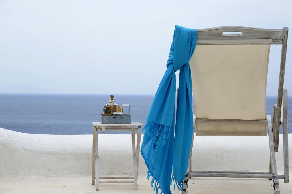 The Big Blue Hotel Ormos Aigialis Bagian luar foto