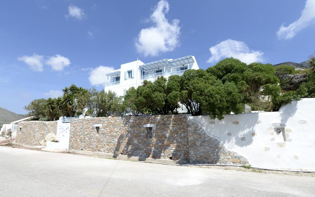 The Big Blue Hotel Ormos Aigialis Bagian luar foto